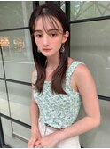 【エレン池袋】小顔カット×大人気外ハネミディ　お手入れ楽ちん