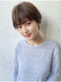 ACE横浜 ナチュラルハイライト×大人かわいいショート
