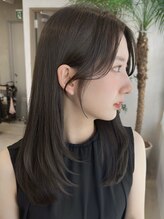 バランス 新宿(balance)&nbsp;【小松光司】レイヤーカット×大人カラー×オリーブ