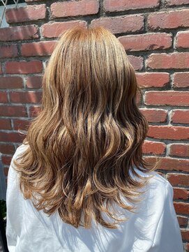 ステア ケース(stair case) なみ巻きミディアム レイヤー