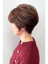 ハートボックス 四谷店(Heart box) 丸みのあるショートボブ