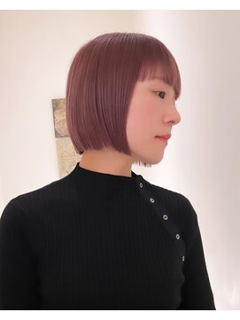 ニュウニュウ(NIU NIU) ピンクラベンダーボブ