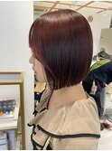 タッセルボブ ぱっつんボブ 福井美容室