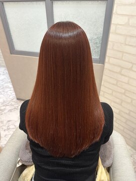スレーヌサロンハナレ 北千住美容院(Sereine salon HANARE) 暖色カラー