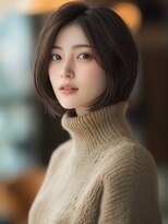 アルトリスト(Altruist Aging×HAIR&SPA)&nbsp;★ダークアッシュ大人ガーリーボブ着物似合わせカット/髪質改善