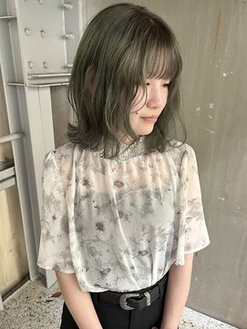 ジェスター(JESTER) 〈atsuno〉お抹茶グリーン【カラー/ブリーチ/カラーブリーチ】