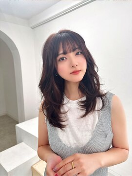 ラフィス ヘアー シュヴァル 熊本店(La fith hair cheval) 【La fith】韓国風×レイヤーカット×ふんわりヘア