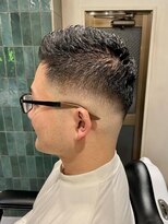 グレイスフルバーバーロンドン 大宮店(Graceful Barber London)&nbsp;【30代 男性】ロンドン03フェードショート（大宮/バーバー）