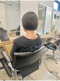 ぱっつんボブ×髪質改善トリートメント
