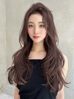 アメリ 新宿(Ameri) ふわふわフェイスレイヤー×かきあげ前髪