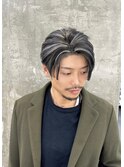 波巻きツイストスパイラルパーマ/フェザーパーマ/眉毛/メンズ
