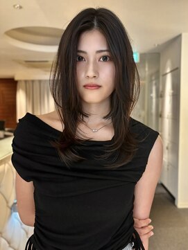 ヤヨイブレインズフェアリー(YAYOI BRAINS fairy) センターパートハッシュロング☆