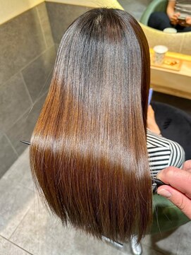セントラル 三宮店(central) 【美髪再生】イメチェン美髪ストレート髪質改善