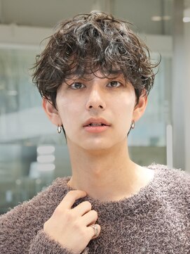 フィフスパーク(fifth PARK) 初めてのパーマでも◎韓国風ラフな質感が人気のシャドウパーマ