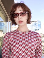 スタニング 渋谷(STUNNING.)&nbsp;レイヤーボブ/切りっぱなしボブ#外はねボブ#ブラウンカラー