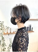 丸みショート