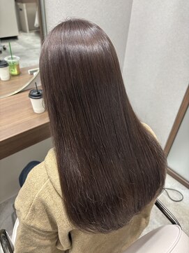 ボタン ハカタ(VOTAN hakata) 博多美容室/レイヤーカット/グレージュ