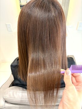 フルー 都立大学店(Fleu r) トーンダウンも◎髪質改善ヘアカラー