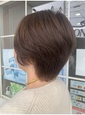 大人可愛い艶髪さらさらショートヘアー・ショートボブ