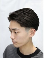 カーウォッシュバーバー(CARWASH BARBER)&nbsp;ローフェードワンカールパーマスタイル