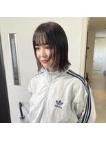 ニコ シモノセキ(NIKO Shimonoseki) <NIKO)周りと差をつける顔まわりレイヤーカット/ぷつっとボブ