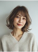 イメチェン/ピンクベージュ/アンブレラカラー/前髪/北習志野
