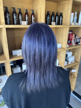 アウラヘアーサロン(aura hair salon) purple