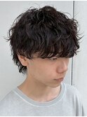 武蔵小杉波巻きパーマツイストスパイラルパーマセンターパート