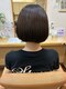 美容室 ジュモー(jumeau)の写真/白髪染めやパーマを続ける髪に、艶とまとまりを