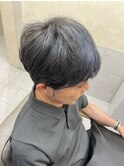 メンズ白髪ぼかしカラー