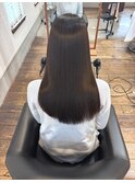 髪質改善ストレート