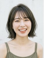 ブロック(BLOCK) 大人エフォートレス・外ハネショートボブ