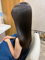 キラーナセンダイ(KiRANA SENDAI)&nbsp;大人グレージュブラウン×髪質改善縮毛矯正20代30代40代