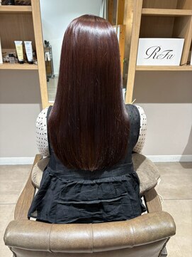 アルフレッド 桜本町店(alfRed) 大人女性に人気のGLTカラー/艶感たっぷり美髪ロングヘア