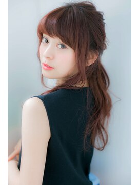 ローレン(LOREN) ＊LOREN＊デート、女子会に♪お出かけ前のゆるハーフアップ