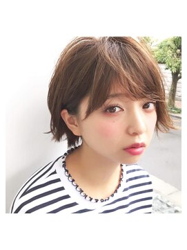 アンアミ オモテサンドウ(Un ami omotesando) 【Un ami】《増永剛大》　　20～40代/外はね可愛い/ショートボブ