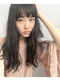 学生限定　ロングのパーマなら「柔らかゆるめなエアウェーブ」