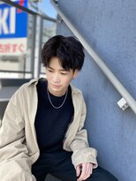 ヘアサロンエムフィス 池袋東口(HAIR SALON M Fe's)&nbsp;ナチュラルセンターパート