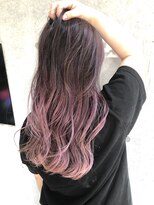 トルネード(TORNADO)&nbsp;外国人風韓国風　ピンクバレイヤージュ　ヨシンモリ