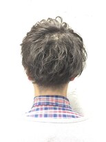 ヒロギンザ 浜松町店(HIRO GINZA) ミディアムミックスパーマ<浜松町/ヒロ銀座/メンズ/理容室>