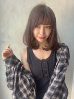 アフロート ルヴア(AFLOAT RUVUA) 20代30代40代大人かわいいミディアムワンカール★ブランジュ