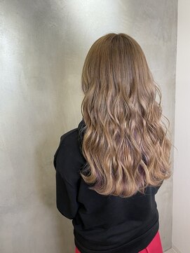 アンダーバーホワイトモデ 河内長野(_WHITE mode) ☆ ブロンドベージュカラー