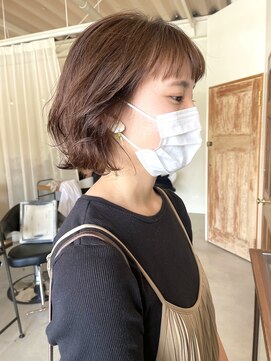 バショ(ba sho) ゆるふわボブウエーブ 結べるボブ