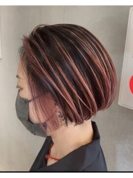 ラフ 大宮店(Laf) ハイライトボブ