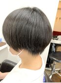 まーるいショートヘア