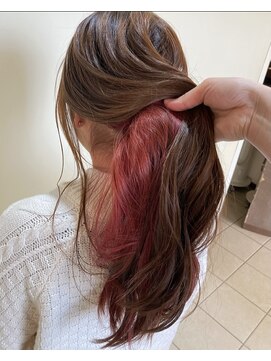ヘアメイク バレッタ(HAIRMAKE VALETTA) インナーカラーピンク