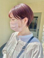 カラン(caran)&nbsp;丸みショート/ミルクティーピンク/ベージュピンク【MAZDA】