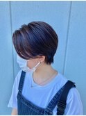ショートヘア×ヘアカラー＃20代30代40代50代＃福岡飯塚＃美容室