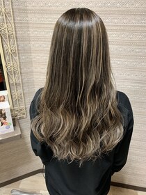 ヘア デザイン クランプ フロント(Hair Design CLAMP front) コントラストバレイヤージュ