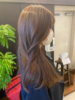 ナナナパレナ 梅田店(nanana parena)&nbsp;かわいい顔まわり★柔らかココアベージュ♪